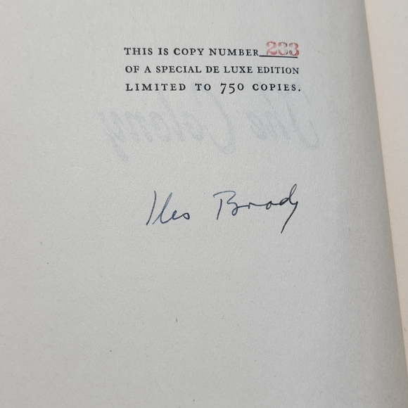 The Colony Portrait of a Restaurant 1945 Iles Brody Number 233 / 750 Signed - Picture 8 of 16